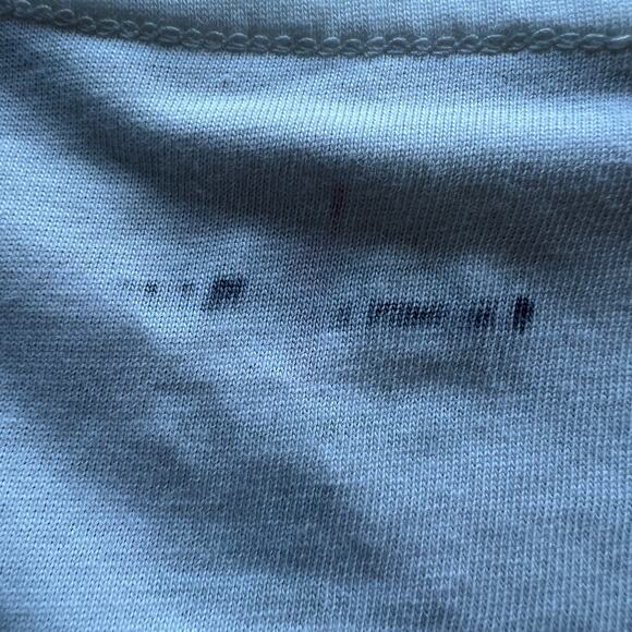 J Crew Broken In Tank Top Mens Medium White Flaw - Picture 9 of 11